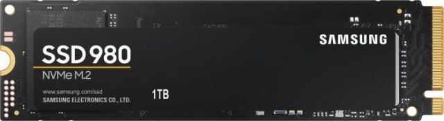 MZ-V8V1T0BW 1TB 980 PCle M.2 3500-3000MB/s 2.38mm Flash SSD