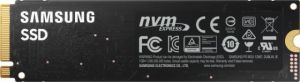 MZ-V8V1T0BW 1TB 980 PCle M.2 3500-3000MB/s 2.38mm Flash SSD