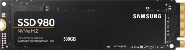 MZ-V8V500BW 500GB 980 PCle M.2 3100-2600MB/s 2.38mm Flash SSD
