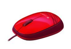 910-002945 M105,Kablolu,USB Bağlantılı Optik Mouse,Kırmızı