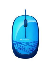 910-003114 M105,Kablolu,USB Bağlantılı Optik Mouse,Mavi