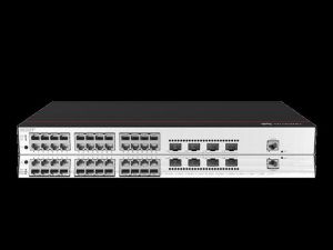 S5735-L24P4S-A-V2 24 10/100/1000BASE-T ports 4 GE SFP ports PoE AC power