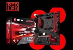 A320M-GAMING-PRO AMD A320 AM4 3200MHz DDR4 HDMI DVI VGA Gaming Anakart