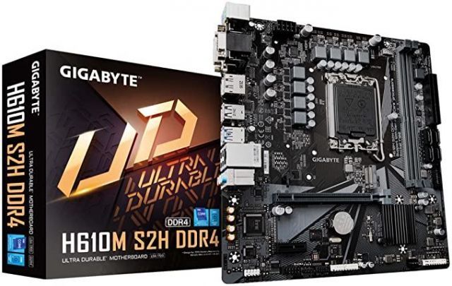 H610M-S2H-DDR4 H610M-S2H DDR4 3200Mhz DVI HDMI Anakart