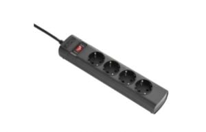 PZ42I-GR UPS Power Strip IEC C14 TO 4 Outlet Schutzkontakt CEE 7 3 230V G