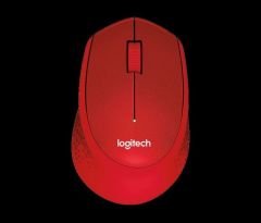 910-004911 Kablosuz 2.4GHz Silent Mouse Kırmızı