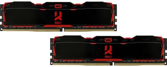 IRX320064L16A32GDC 32GB DDR4 3200MHZ CL16 DUAL CHANNEL KIT PC4-25600 X BLACK RAM