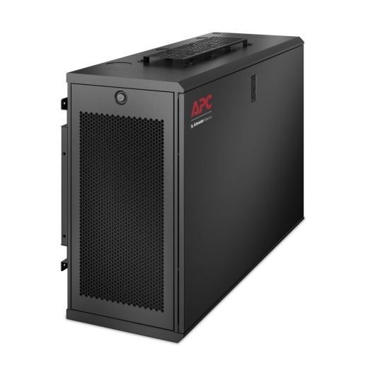 AR106VI NetShelter WX 6U Low-Profile Wallmount Enclosure 230V Fans