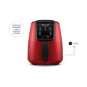 Karaca Air Pro Cook Köz XL Airfryer 4 lt Yağsız Ruby Fritöz