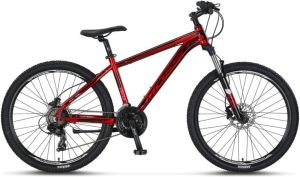 Mosso Wildfire HD 29 Jant 21 Vites Kırmızı-Siyah Erkek Dağ Bisikleti