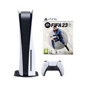 ﻿Sony PlayStation 5 Standart Edition + Fifa 23 Oyun Konsolu (İthalatçı Garantili)