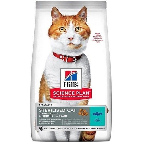 Hill's Sterilised Ton Balıklı Kısırlaştırılmış 10 kg Yetişkin Kedi Maması