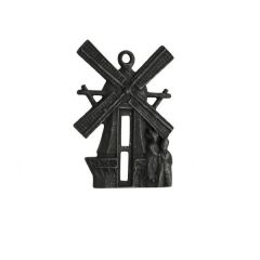 Prinç döküm antik siyah rustik eskitme, ferforje tipi osmanlı tarzı kapı pencere süsleri aksesuarları HFT12016
