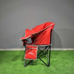 Argeus Nevgrande Comfort Katlanabilir Kamp Sandalyesi Kırmızı