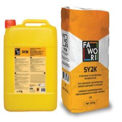 Fawori Sy2k Su Yalıtım Harcı 20 Kg Toz+5 Kg Sıvı Katkısı