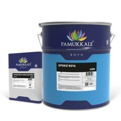 Pamukkale 4200 Epoksi Boya 15 Kg+3 Kg Ral 9005 Siyah