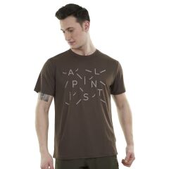 Alpinist Baseline Ultra Dry Erkek T-Shirt Kahve