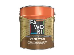 Fawori Wood Stain Vernikli Ahşap Koruyucu 12 Lt Koyu Meşe