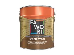 Fawori Wood Stain Vernikli Ahşap Koruyucu 12 Lt Şeffaf