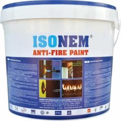 İsonem AntiFire Paint Yangın Geciktiren Boya 5 Kg Beyaz