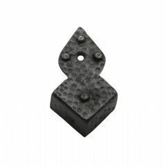 Prinç döküm antik siyah rustik eskitme, ferforje tipi osmanlı tarzı kapı için gönye süs HFT11020