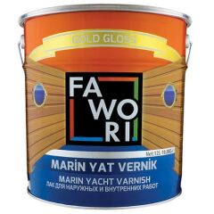 Fawori Marin Yat Vernik Şeffaf 12 Lt