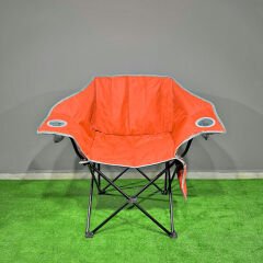Argeus Nevgrande Comfort Katlanabilir Kamp Sandalyesi Turuncu