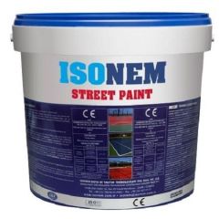 İsonem Street Paint Asfalt Ve Beton Zemin Boyası 18 Kg Beyaz