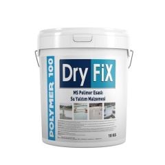 DryFix Polymer100 Polimer Esaslı Su Yalıtım Malzemesi 18 Kg Beyaz
