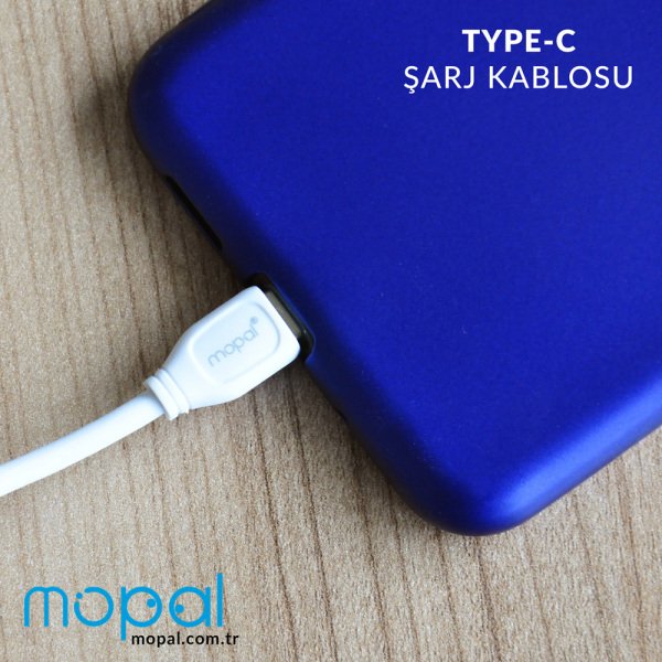 MP-9001 Type-c Şarj Kablosu Beyaz