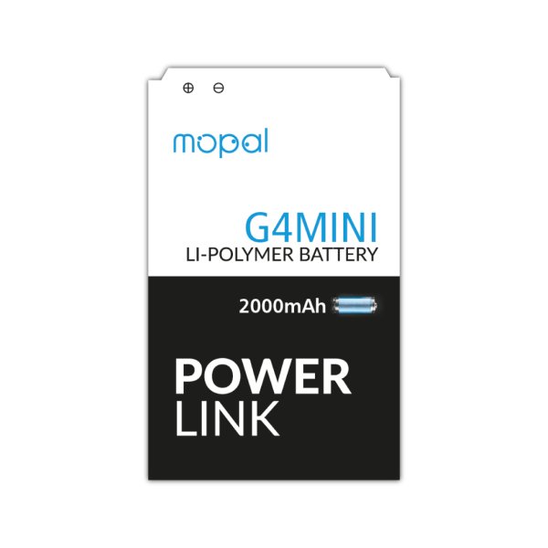 Mopal Power Link LG G4 Mini Ekstra Güçlü 2000 Mah Batarya