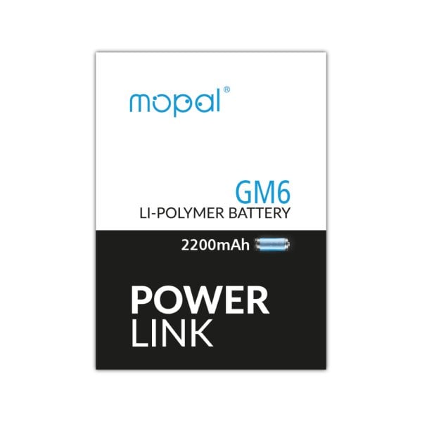 Mopal Power Link General Mobile GM6 Ekstra Güçlü 2200 Mah Batarya