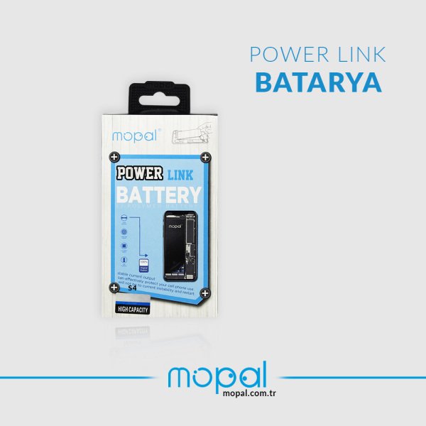Mopal Power Link General Mobile GM8 Ekstra Güçlü 3000 Mah Batarya