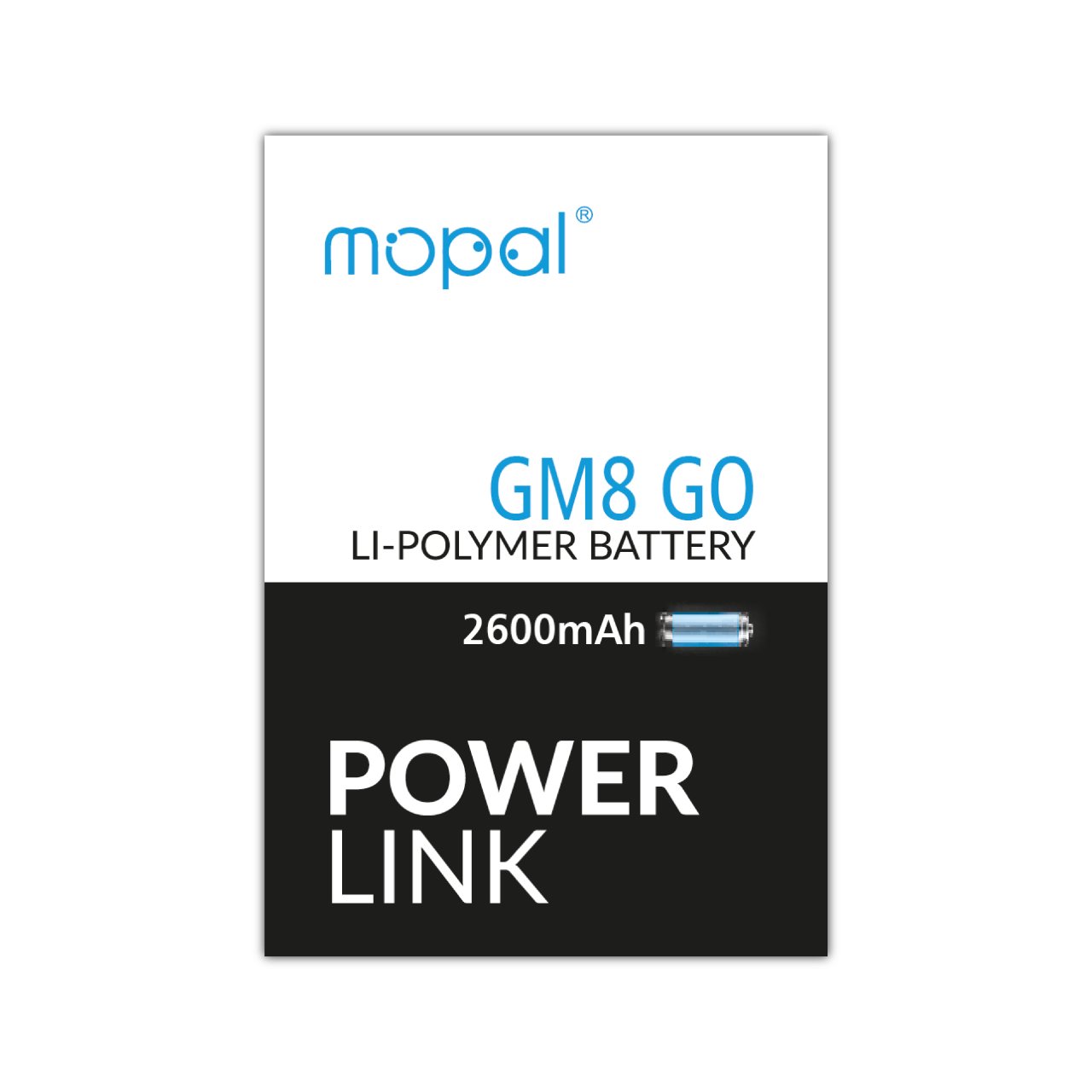 Mopal Power Link General Mobile GM8 Go Ekstra Güçlü 2600 Mah Batarya