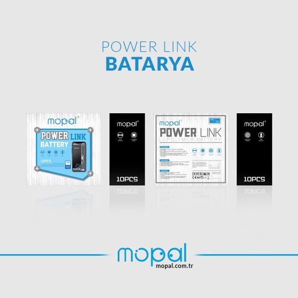 Mopal Power Link General Mobile Discovery E3 Ekstra Güçlü 1600 Mah Batarya