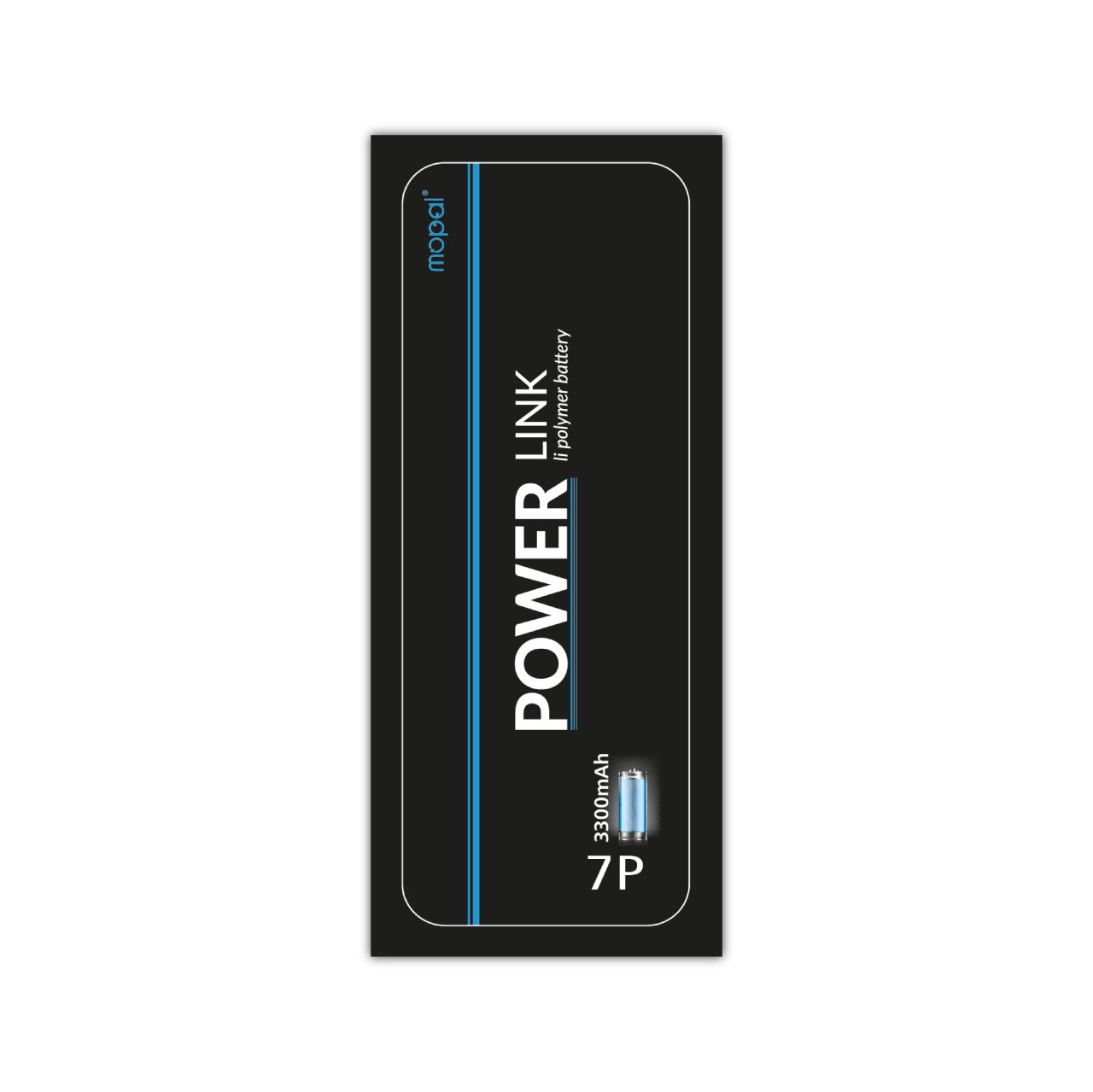 Mopal Power Link İphone 7 Plus Ekstra Güçlü 3300 Mah Batarya