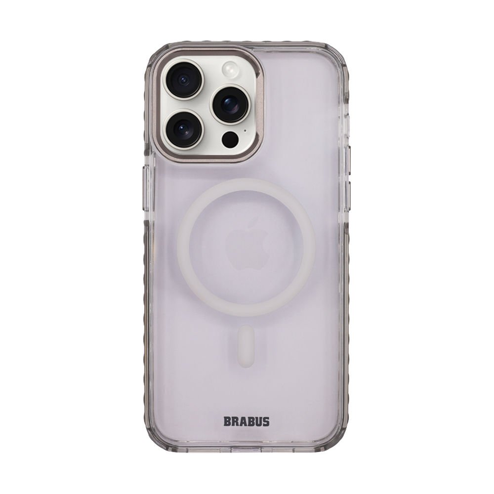 Iphone 15 Pro Max Brabus Dump Kılıf Silver
