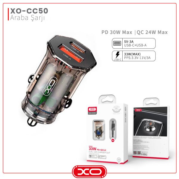 XO Araç Şarjı CC50