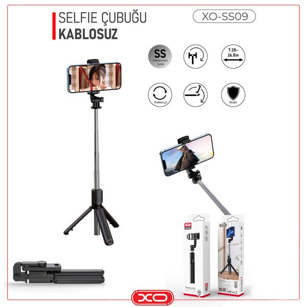 XO Kablosuz Selfie Çubuğu XO-SS09