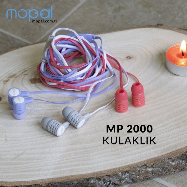 MP-2000 Kablolu Kulaklık - Pembe Pembe