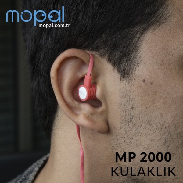 MP-2000 Kablolu Kulaklık - Pembe Pembe