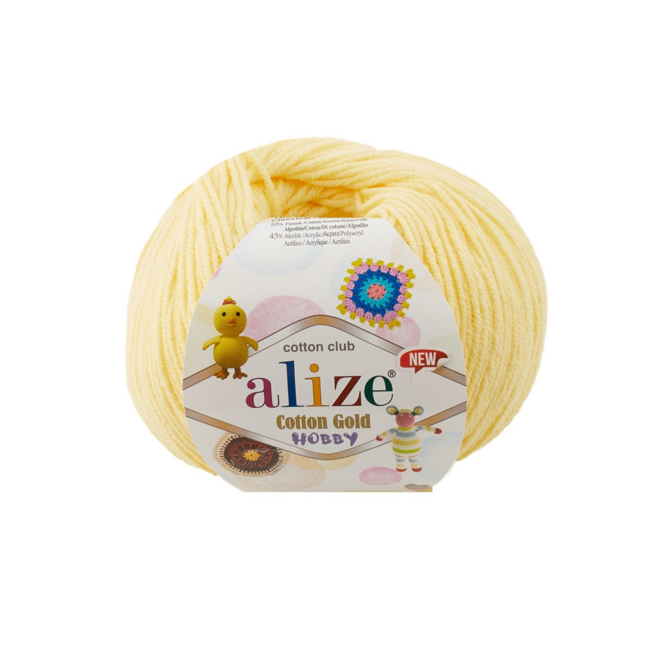 Alize Cotton Gold Hobby 187 Sarı