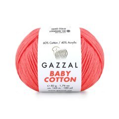 BABY COTTON 3460-NEON PEMBE