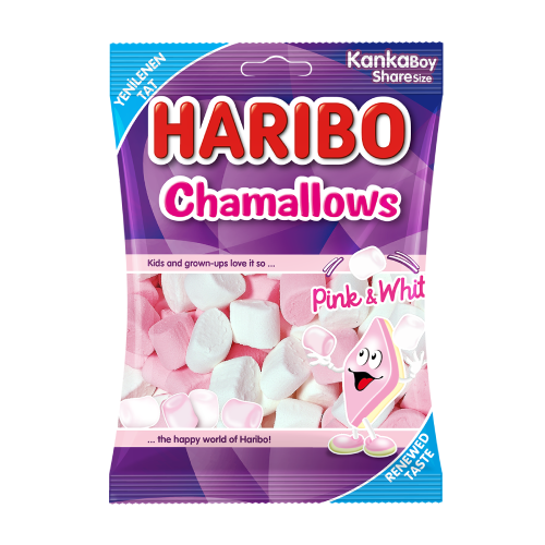 Chamallows Pink & White 70 G x 24 Adet