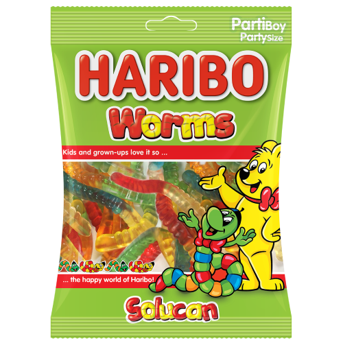 Haribo Worms 160 G x 30 Adet