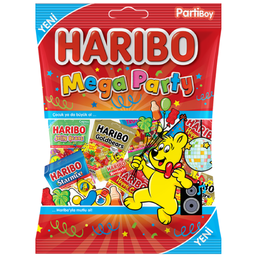 Haribo Mega Party 200 G x 24 Adet