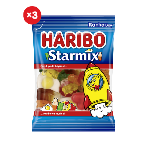 Haribo Starmix 80 G 3'lü Paket