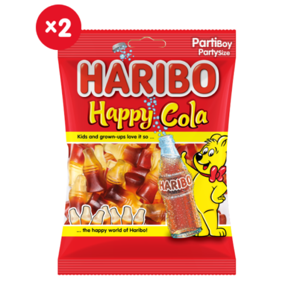 Haribo Happy Cola 160 G 2'li Paket