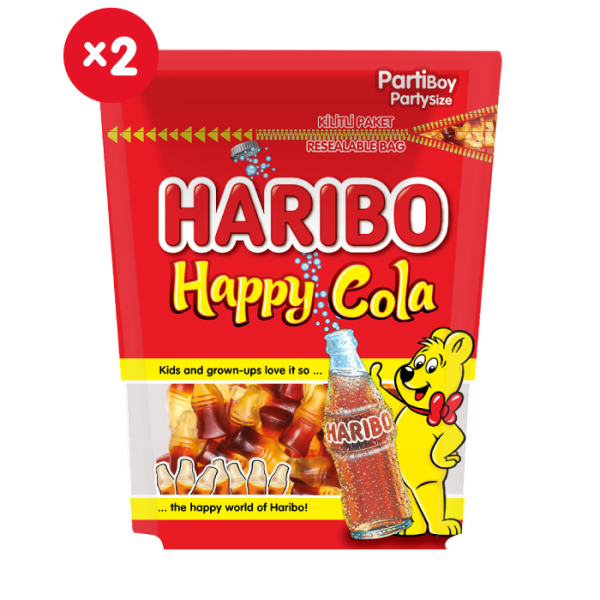 Haribo Happy Cola 200 G 2'li Paket