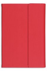 Matt Notebook A5 15x22 Mıknatıslı Kapak Defter Çizgili Kırmızı